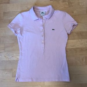LACOSTE Light Pink Polo